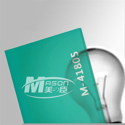 Sản phẩm có màu sắc đúc Plexiglass Blue 4x8ft tấm nhựa cho tường