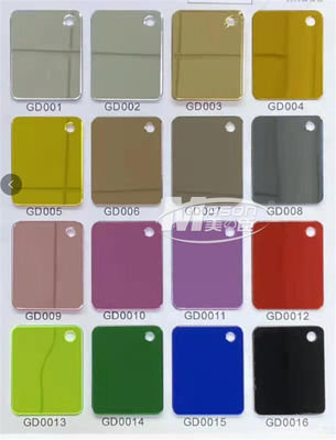 Kính vàng Acrylic tấm gương Plexiglass tấm gương dính