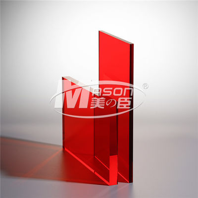 Tấm nhựa Acrylic Plexiglass Tấm acrylic màu trong suốt cao 300mm