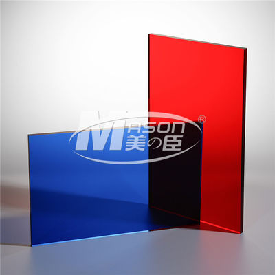 Màu trong suốt Tấm Perspex 3mm Tấm nhựa Pmma bóng cao
