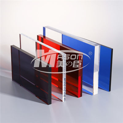 Màu trong suốt Tấm Perspex 3mm Tấm nhựa Pmma bóng cao