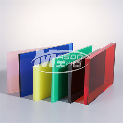 4x8 Tấm thủy tinh pha màu tùy chỉnh Tấm nhựa mỏng Tấm acrylic