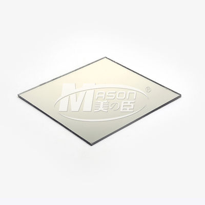 Tấm gương nhựa 5mm 1220 X 1830mm Vàng bạc một mặt PMMA