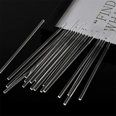 Đường kính 4mm Chiều dài 15cm Ống acrylic Thanh đùn Thanh acrylic tròn trong suốt