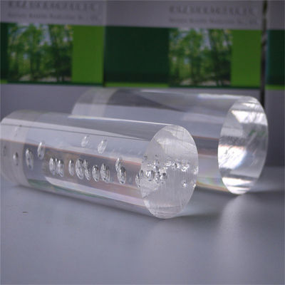 Rõ ràng OD 18mm Chiều dài 2m Ống acrylic Thanh acrylic Rèm PMMA Thanh cắt theo kích thước