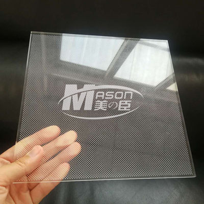 Hướng dẫn ánh sáng có độ sáng cao Tấm Plexiglass LGP cho Bảng hiệu LED có đèn nền LCD
