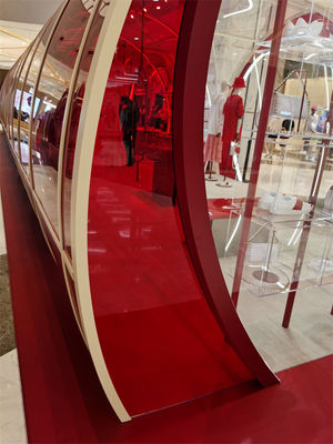 Tấm lợp mái bằng nhựa trong suốt MMA Tấm tường nhựa đúc thấp Tấm acrylic cắt tùy chỉnh