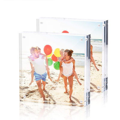 Khung hình A4 Perspex Khung ảnh khối acrylic trong suốt