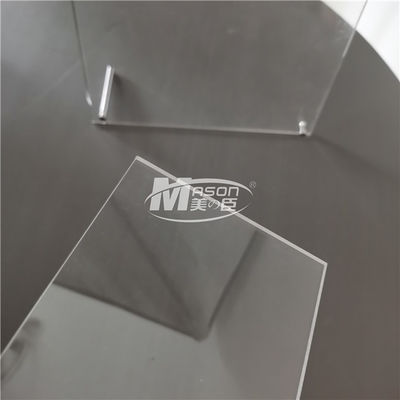 Tấm acrylic chống xước 100% Virgin Lucite trong suốt 1/4 inch 48'X96 'PMMA