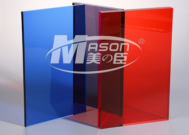 Tấm acrylic màu 4x6 Feet Tấm kính 3mm Perspex có độ bóng cao