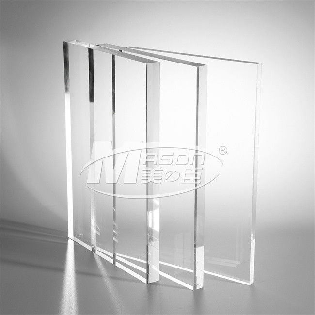Tấm thủy tinh 1220x2440mm Tấm acrylic đúc trong suốt 20mm