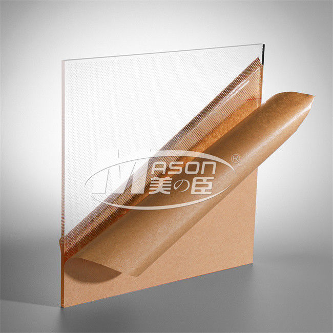 100% nguyên liệu nguyên chất Tấm acrylic trong suốt Tấm nhựa Perspex Tấm acrylic