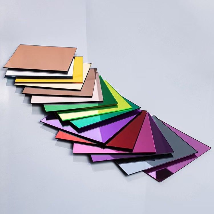 Tấm gương acrylic dính Perspex Tấm gương nhựa dẻo Cắt theo kích thước