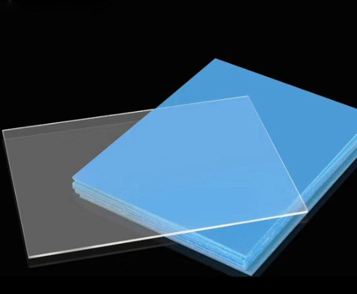 Tấm nhựa PVC cứng trong suốt với màng bảo vệ PE