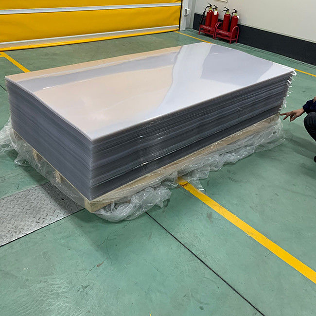 Tấm trang trí tấm PETG mỏng 4x8 Ft Antiscratch Độ bóng cao để trang trí