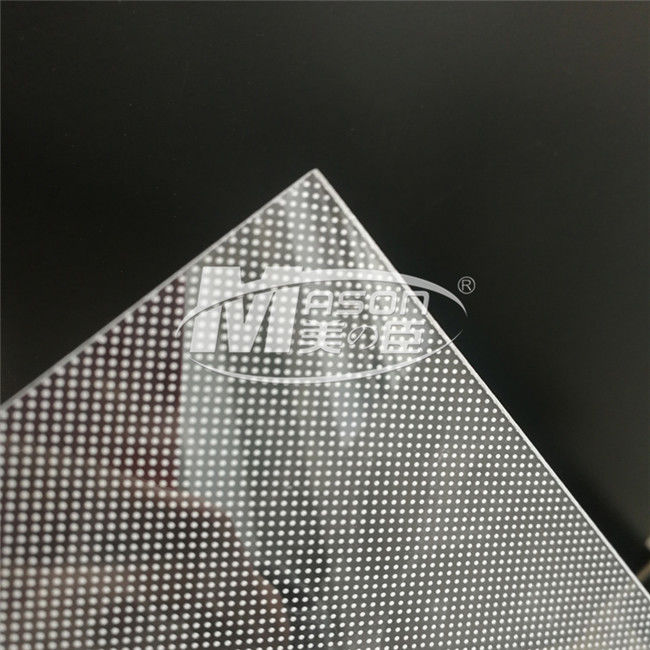 Bảng ánh sáng acrylic LED 1mm cho bảng đèn hướng dẫn ánh sáng đồng nhất LED