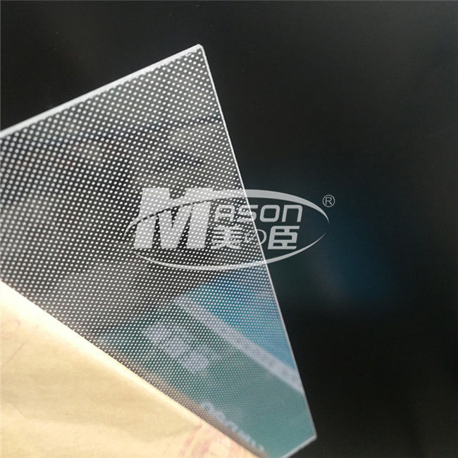 Tấm hướng dẫn ánh sáng acrylic 2.0mm Khắc chấm laser cho hộp đèn