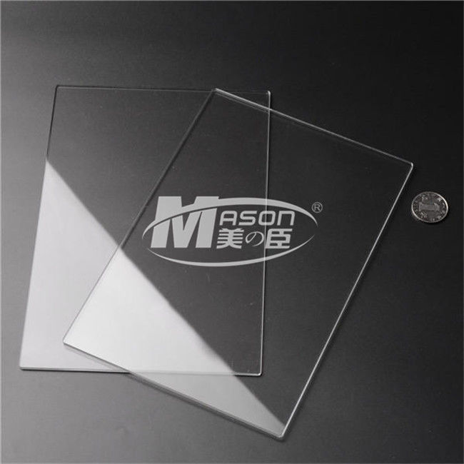 Mason Tấm nhựa acrylic trong suốt chịu nhiệt Pespex để bảo vệ hắt hơi