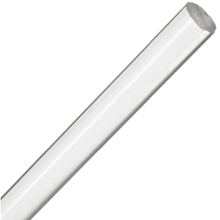 Tùy chỉnh Thanh nhựa Acrylic trong suốt Màu cam Tím đậm Hồng Hồng Hoàng gia Xanh đỏ