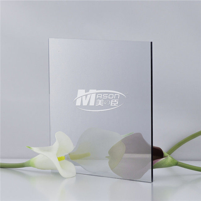 Độ bóng cao Chống trầy xước Tấm gương vàng Acrylic Tấm gương 4x8