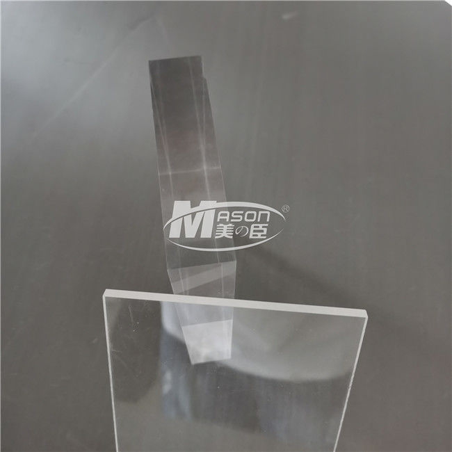 Độ bóng cao 4x8 Ft Tấm thủy tinh Perspex trong suốt Tấm nhựa acrylic