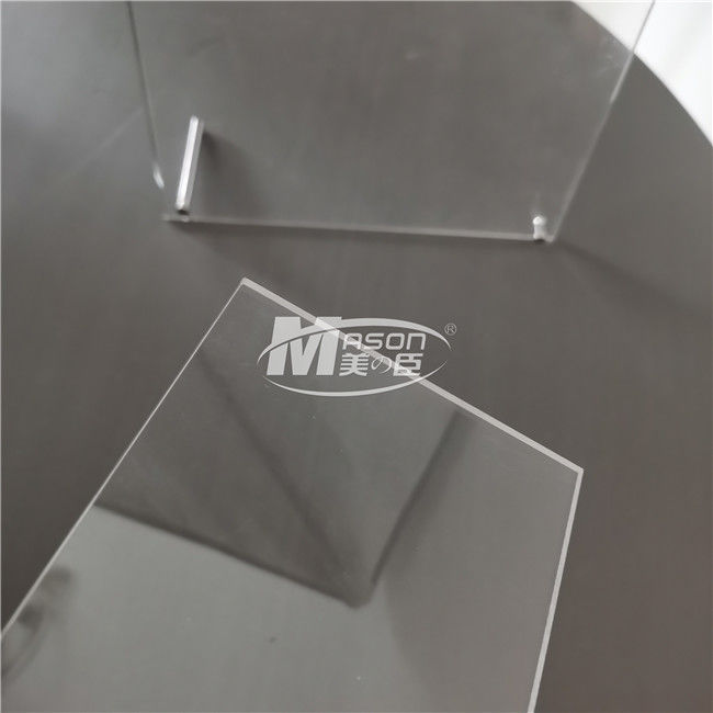 Tấm acrylic chống xước 100% Virgin Lucite trong suốt 1/4 inch 48'X96 'PMMA