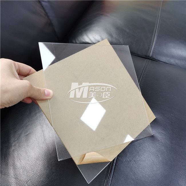 Tấm dẫn hướng ánh sáng acrylic LED chấm laser Tấm 20mm LGP PMMA cho hộp đèn LED